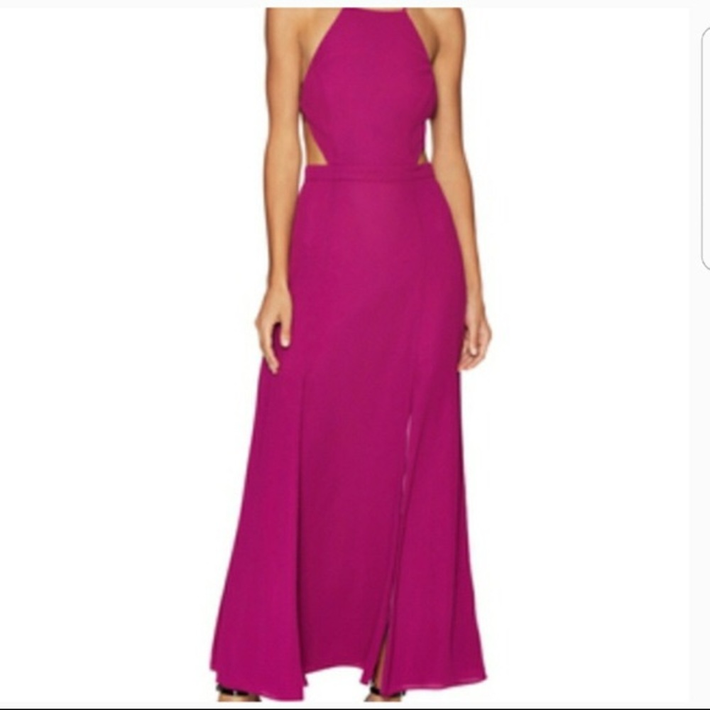 NWOT Fame + Partners Formal Dress Magenta Sz 8